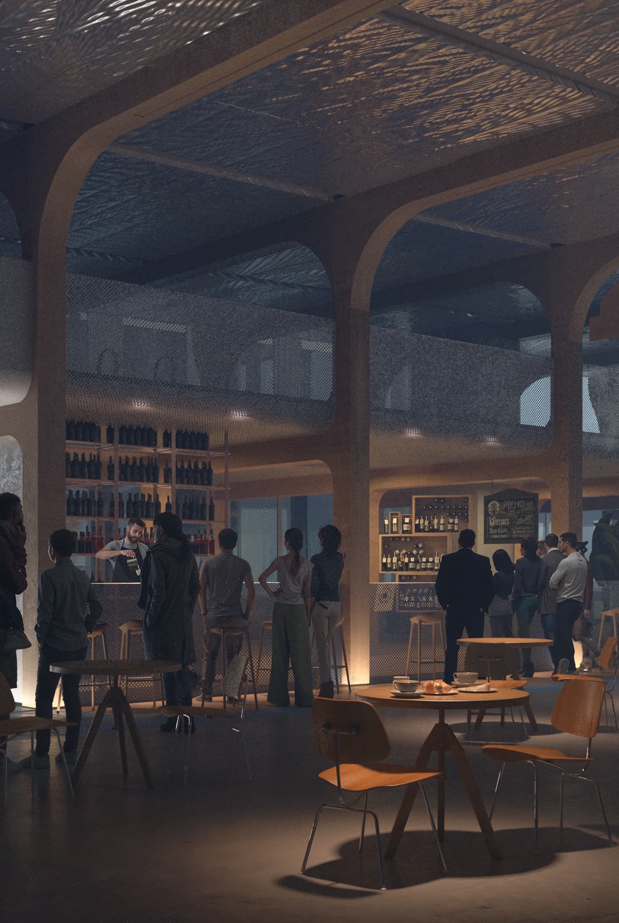 FLO market Interior Atmo